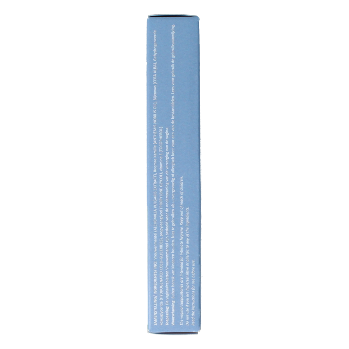 Cydonia Vrouwenmantel vaginaaltabletten, kruidensupplement, 10 zetpillen in verpakking, natural herbal preparation for women.