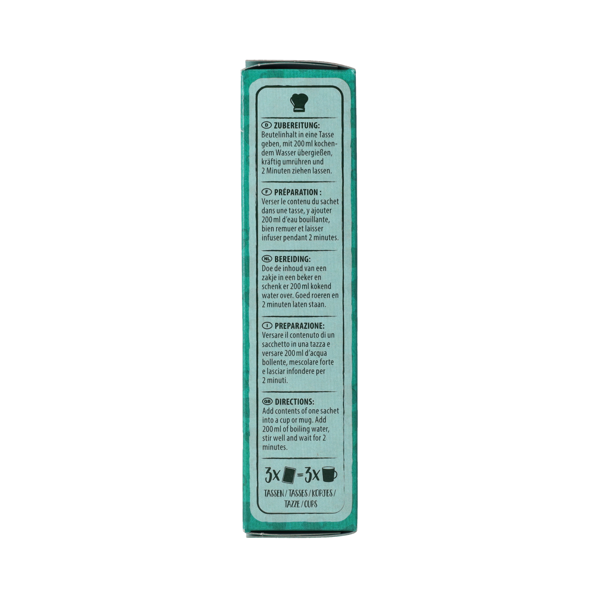 Natur Compagnie organic mushroom snack soup in 51g packet, featuring fresh mushroom ingredients and natural broth.