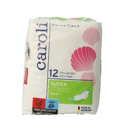 Caroli Maandverband ultra super plus 12.00 Stuks