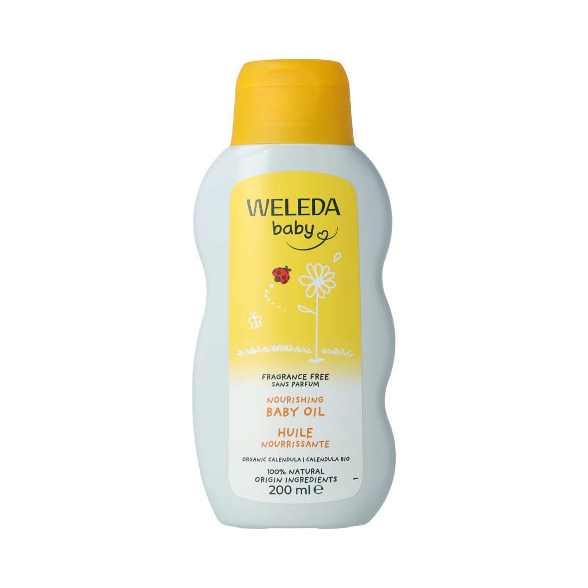 Weleda Calendula baby verzorgende olie 200.00 Milliliter
