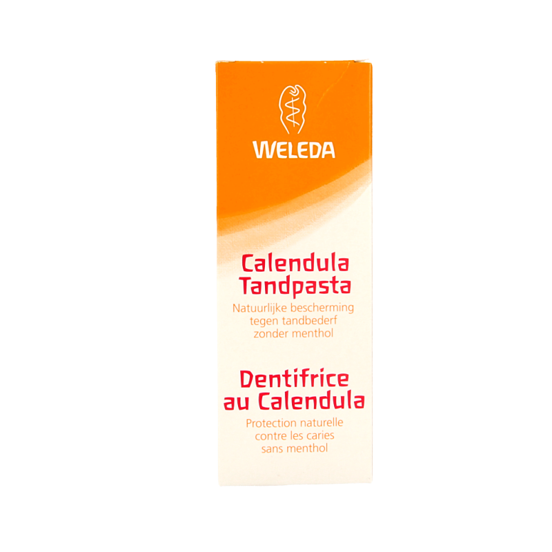 Weleda Oral care calendula tandpasta muntvrij 75 Milliliter