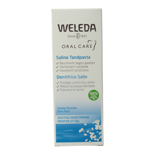 Weleda Oral care saline tandpasta 75 Milliliter
