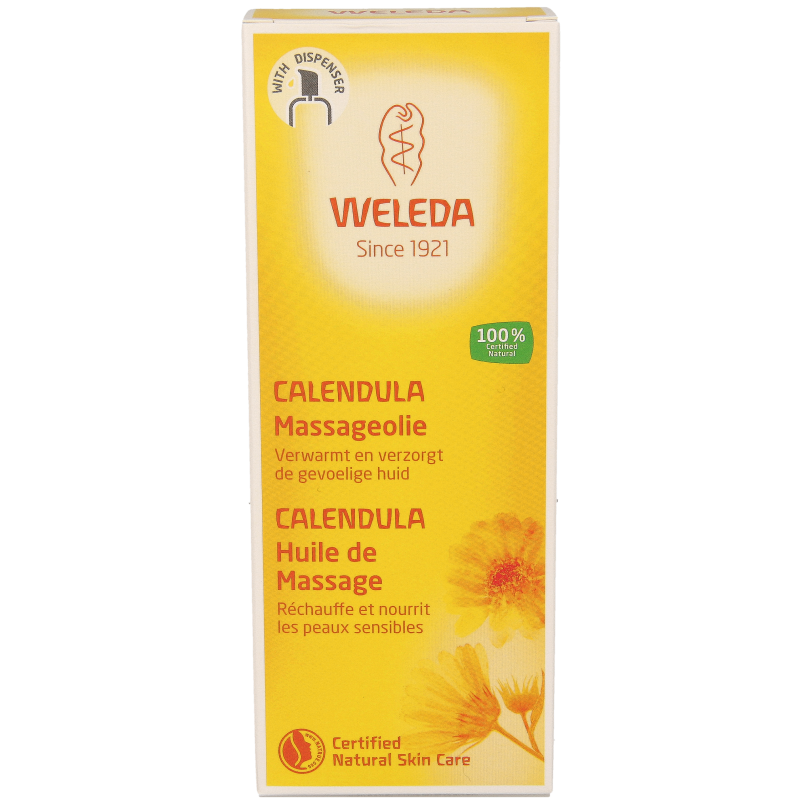 Weleda Calendula massageolie 100 Milliliter