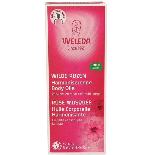 Weleda Wilde rozen harmoniserende body olie 100.00 Milliliter