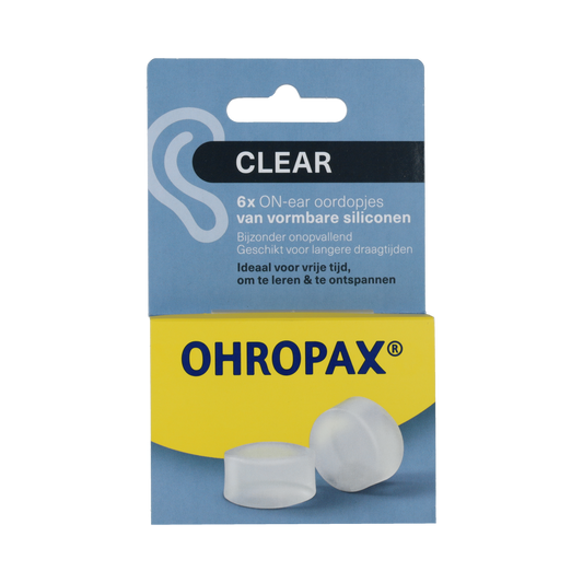 Ohropax Silicon clear 6.00 Stuks