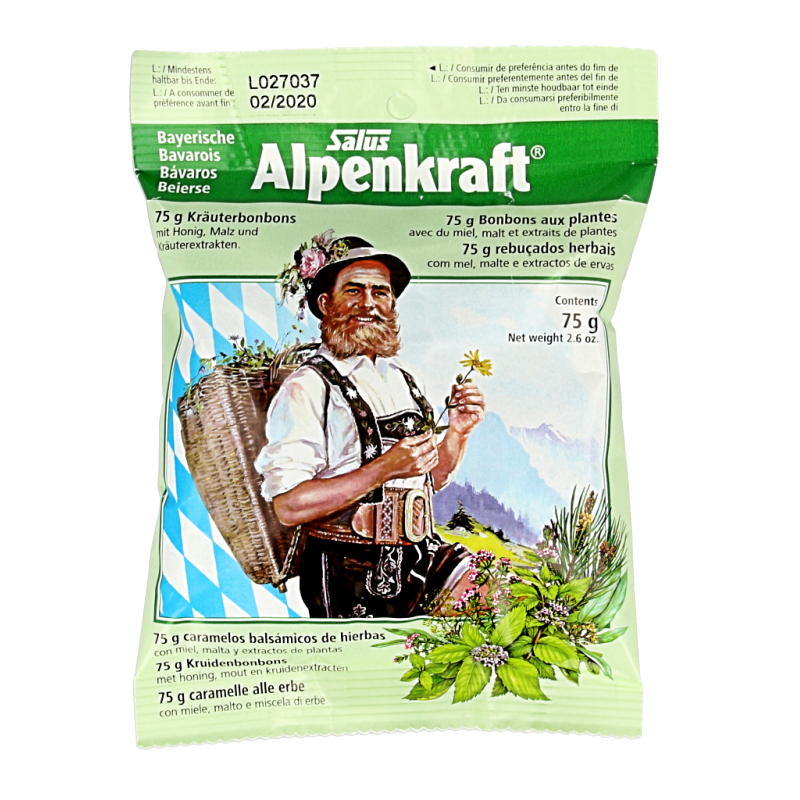 Salus Alpenkraft bonbons 75 Gram