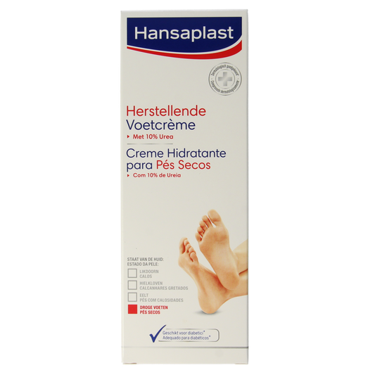 Hansaplast Voetcreme herstellend 100.00 Milliliter