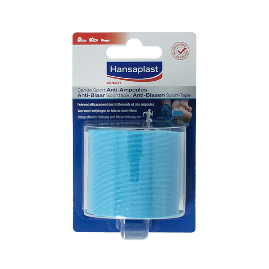 Hansaplast Sport tape anti blaar 1.00 Stuks
