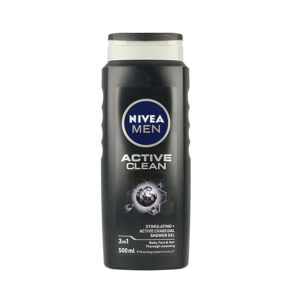 Nivea Men active clean douchegel 500.00 Milliliter