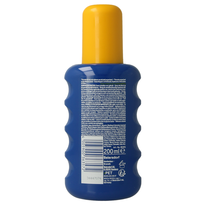 Nivea Sun protect & hydrate zonnespray SPF20 200 Milliliter