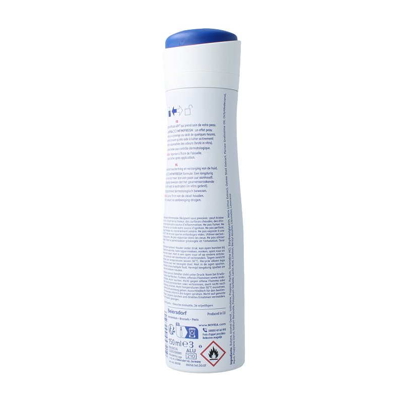 Nivea Deodorant fresh flower spray 150 Milliliter