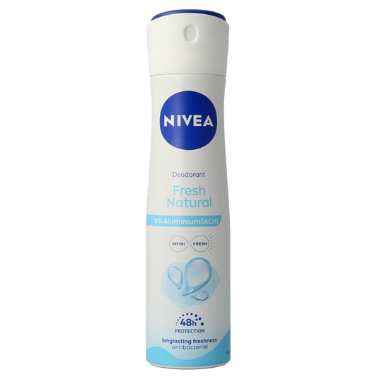 Nivea Deodorant fresh natural spray female 150.00 Milliliter