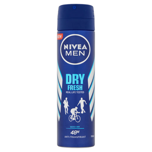 Nivea Men deodorant dry fresh spray 150 Milliliter