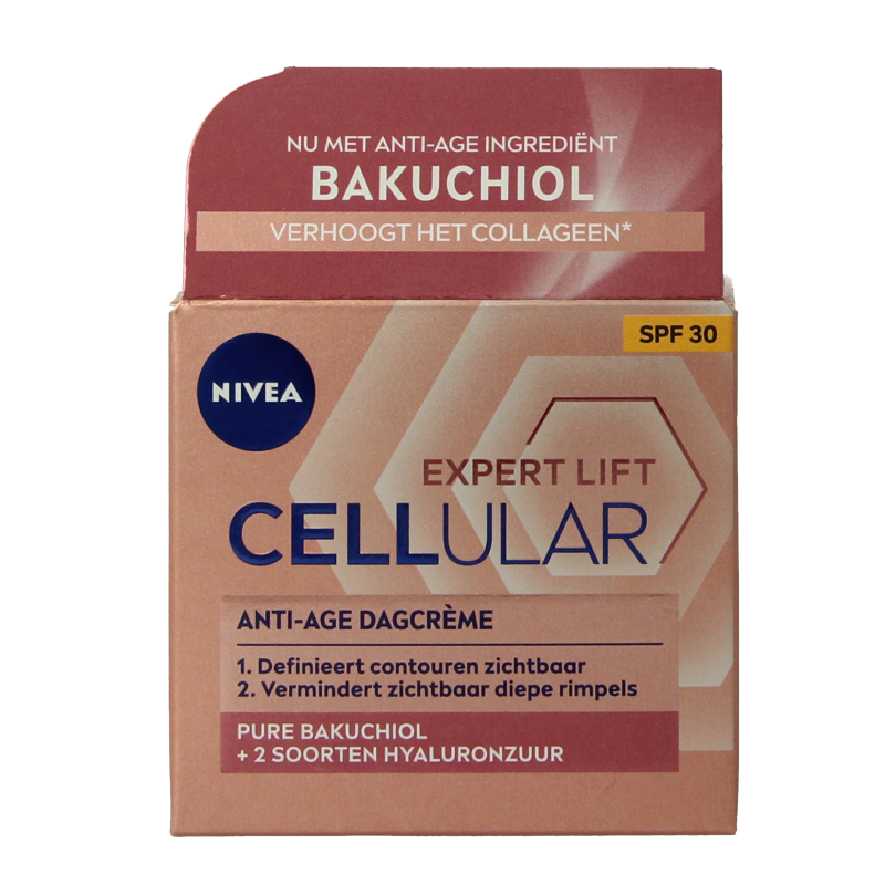Nivea Cellular hyaluron and elasticity facial day cream in 50ml jar, moisturizing skincare for healthy, firm skin