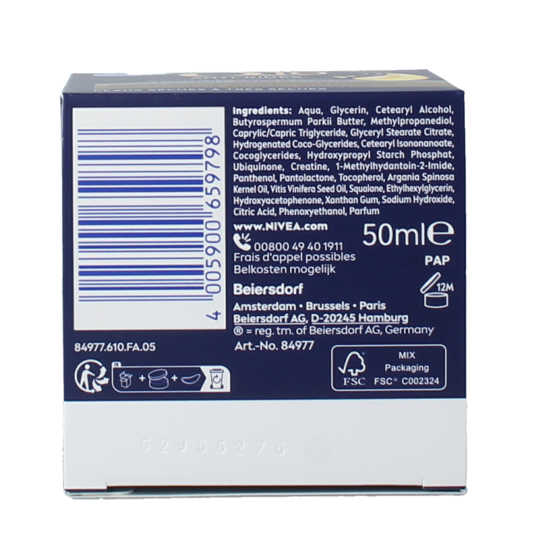 Nivea Q10 Power nachtcreme extra voedend 50 Milliliter