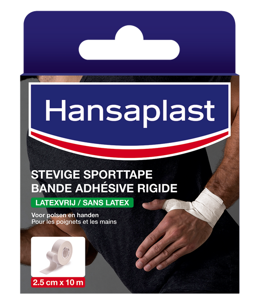 Hansaplast Sport tape smal 2.50cm x 10m 1.00 Rol
