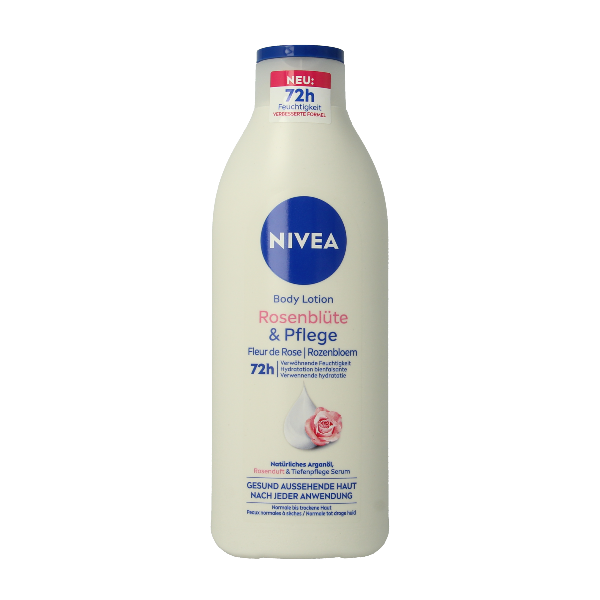 Nivea Bodylotion rozenbloem norm/droge huid 400.00 Milliliter
