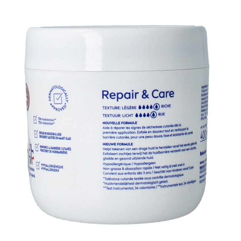 Nivea Body repair & care urea creme 400 Milliliter