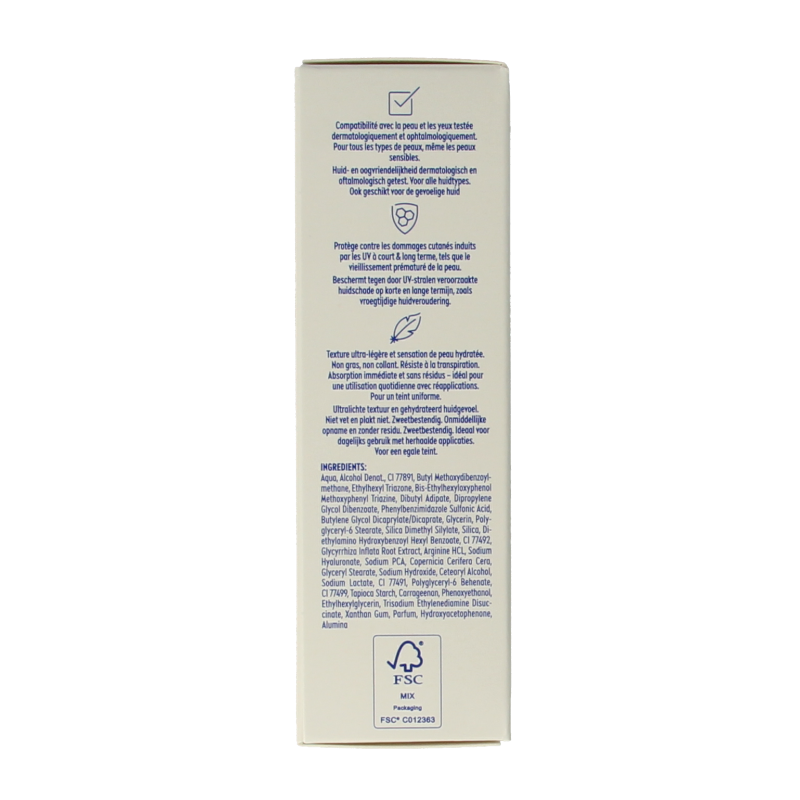 Nivea Sun face daily fluid SPF50 tint medium 40 Milliliter