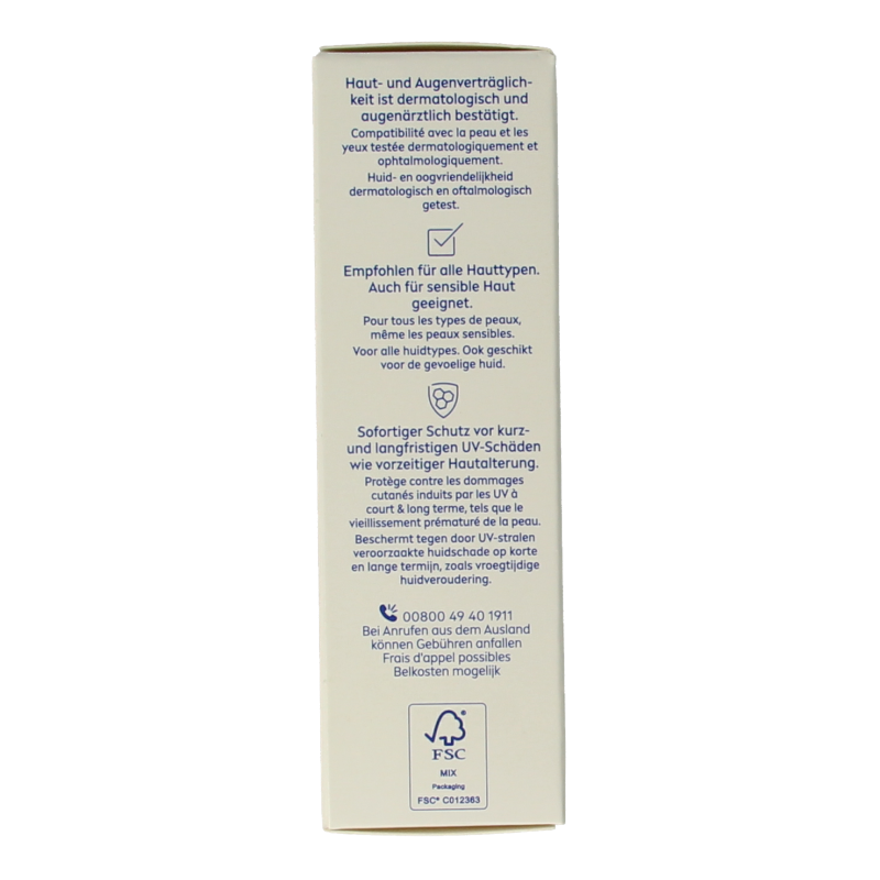 Nivea Sun face daily fluid SPF50 tint light 40 Milliliter