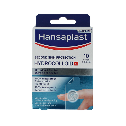 Hansaplast Second skin protection hydrocolloid S 10.00 Stuks