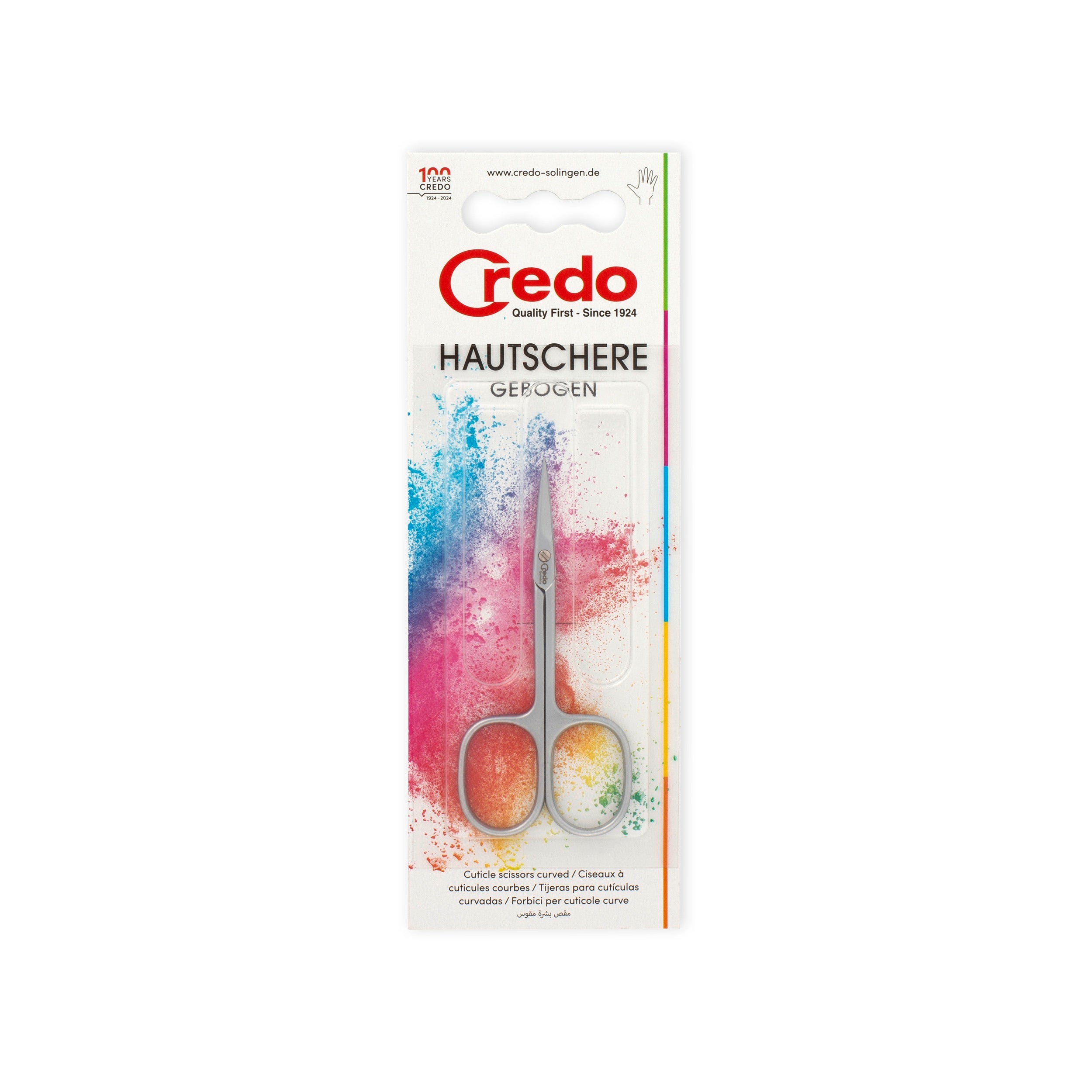 Credo Huidschaar gebogen 1.00 Stuks