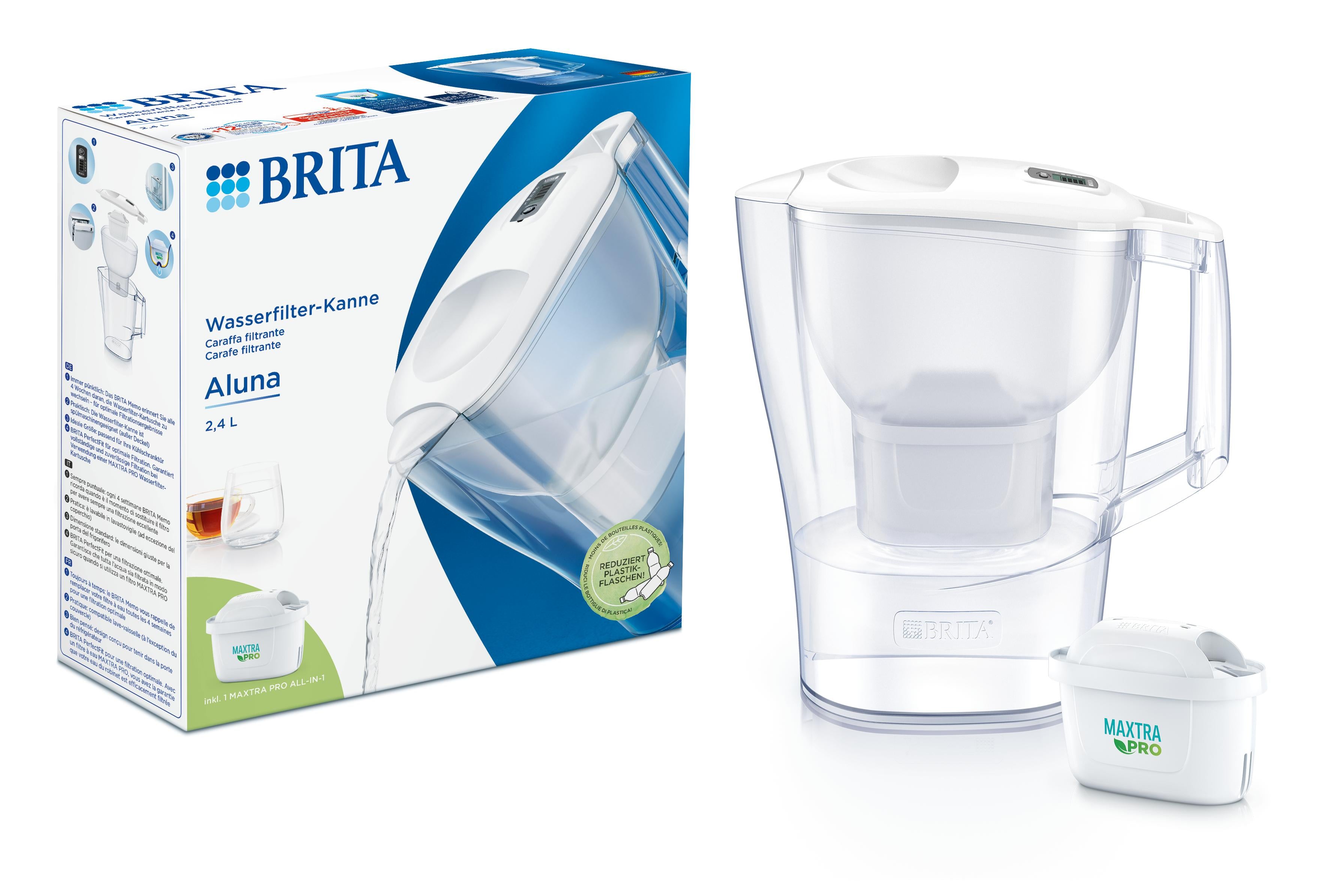 Brita BRITA waterfilterkan Aluna Cool white 1.00 Stuks
