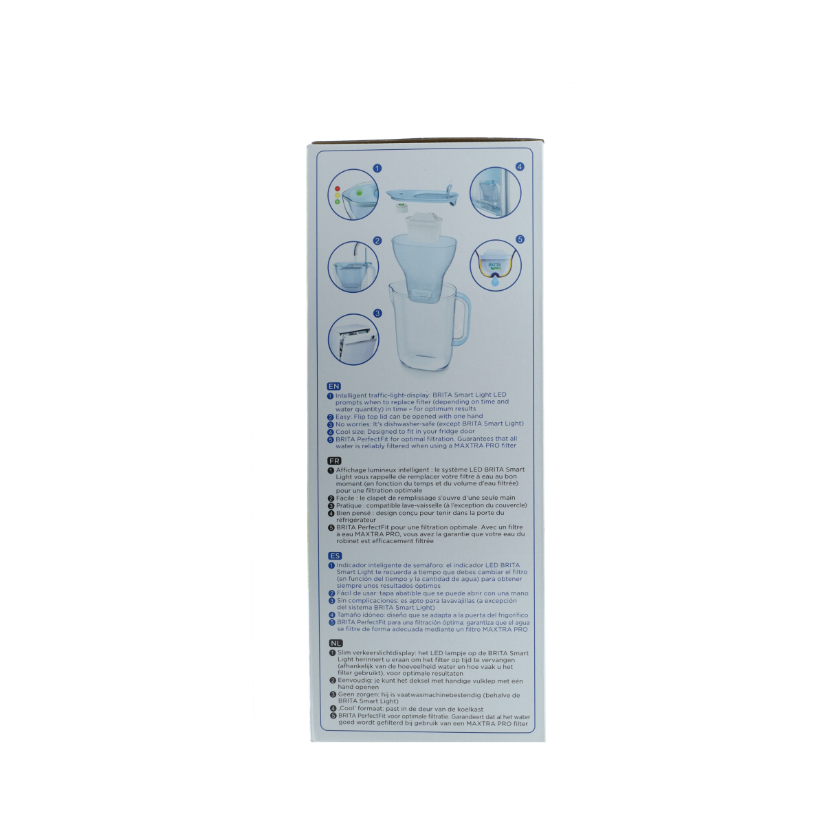 Brita Waterfilterkan eco powder blue 1.00 Stuks
