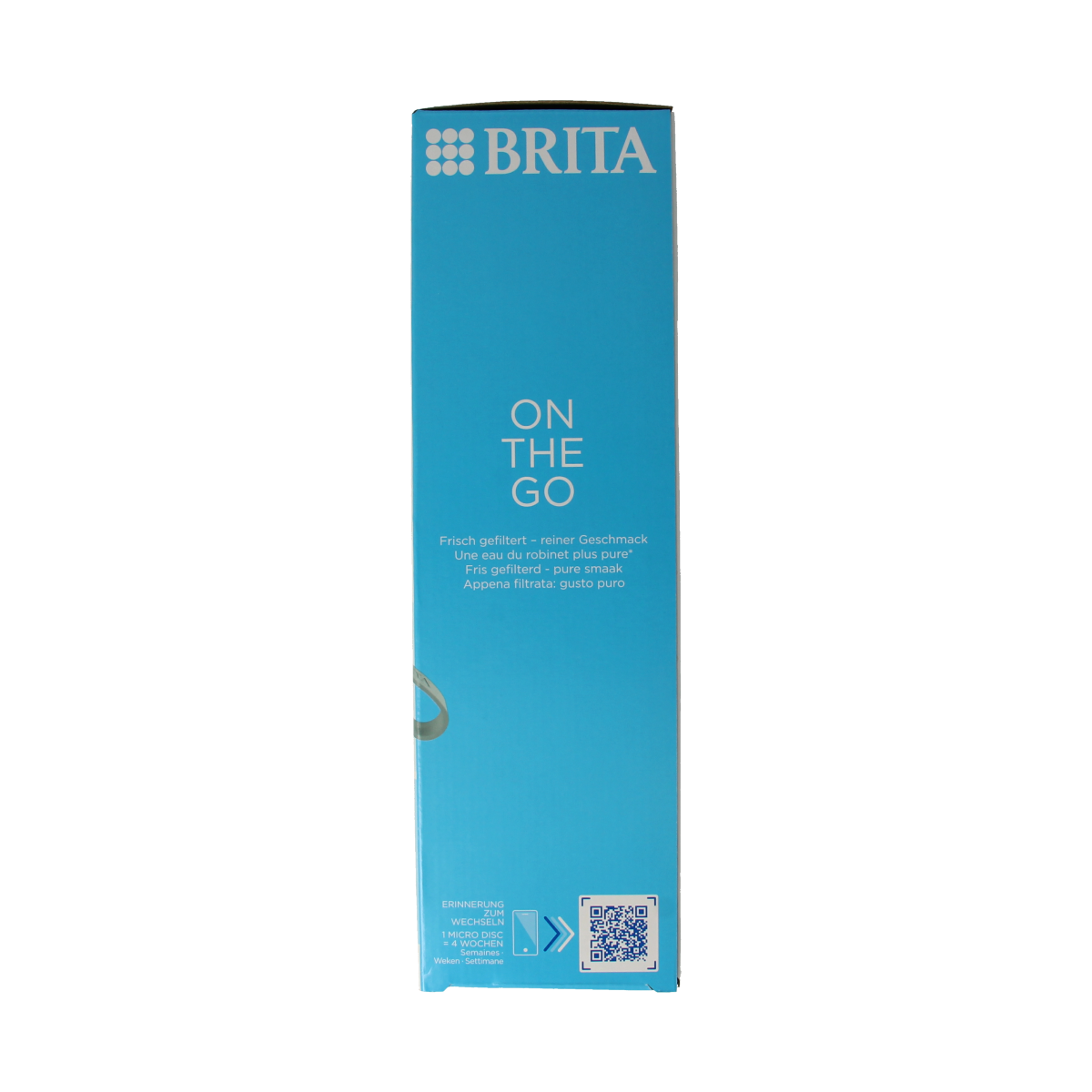Brita Active dark green water bottle for drinking and outdoor activities, made for hydration and convenience.