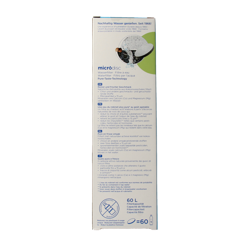 Brita Waterfles vital apricot 1 Stuks