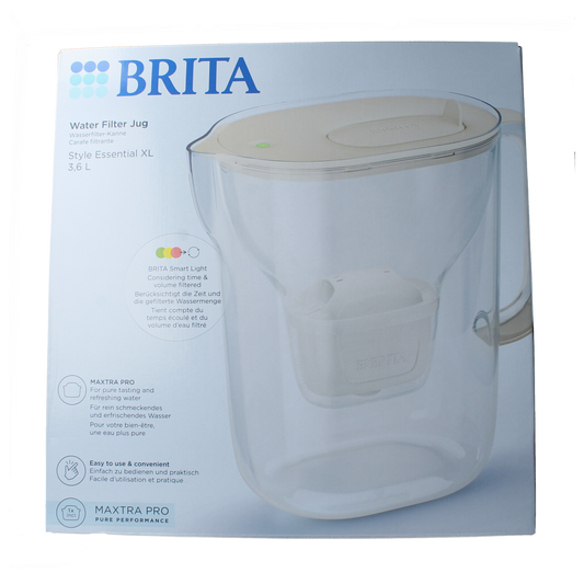Brita Style XL sand cooking and dining product, showing the packaging and product details in a clear image.