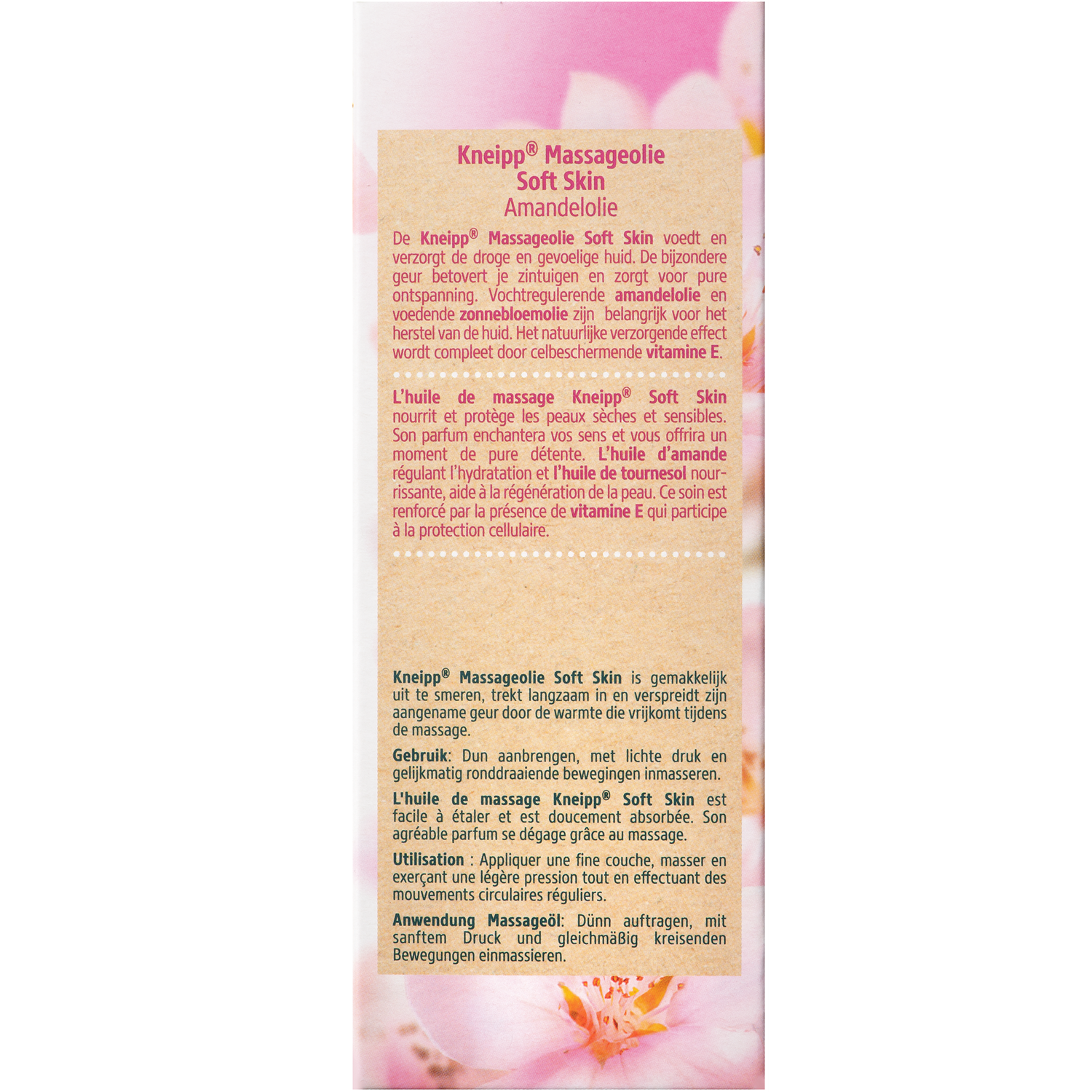 Kneipp Massageolie Soft Skin 100.00 Milliliter