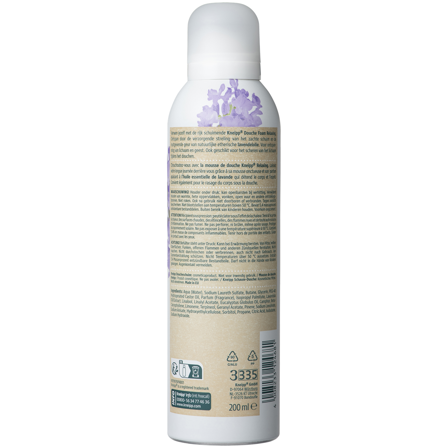 Kneipp Douche foam Relaxing 200.00 Milliliter