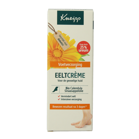 Kneipp Foot care eeltcreme calendula sinaasappelolie 50.00 Milliliter
