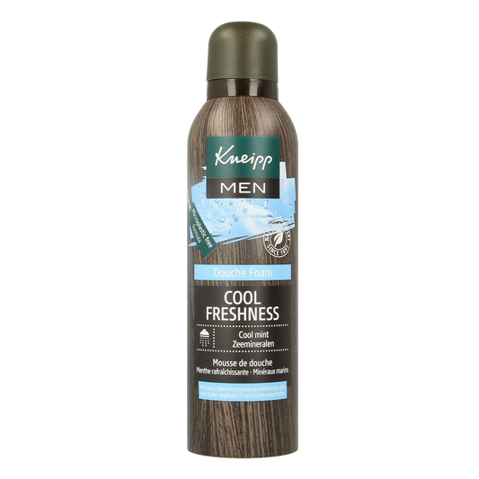 Kneipp Men douche foam cool freshness cool mint zeeminera 200.00 Milliliter