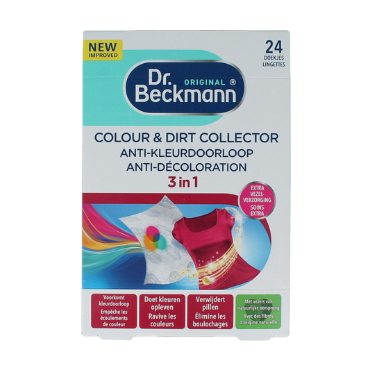 Dr.Beckmann Colour & dirt collector kleur bescherming 24.00 Stuks