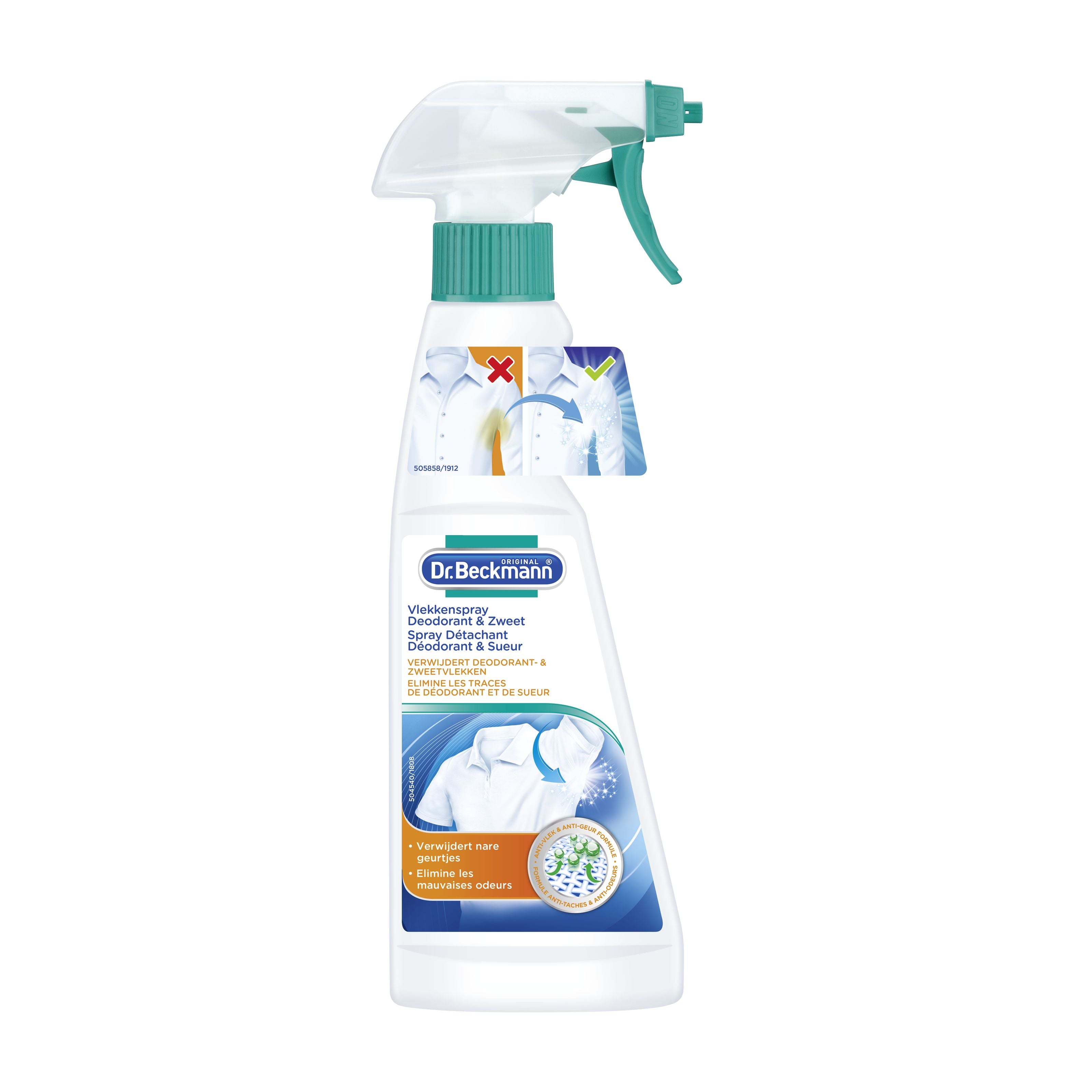 Dr.Beckmann Prewash deodorant & zweet 250.00 Milliliter