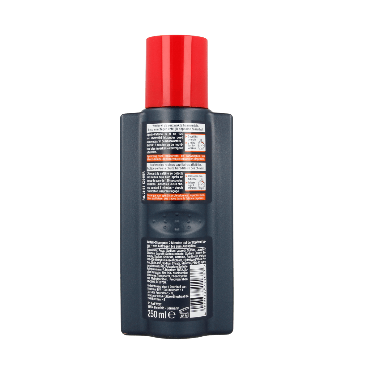Alpecin Haarverzorging 250.00 Milliliter Alpecin Cafeine shampoo C1 250.00 Milliliter