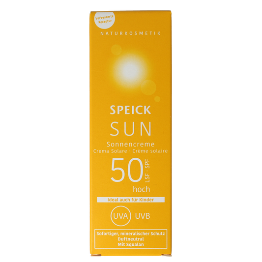 Speick Sun zonnecreme factor 50 bio 60.00 Milliliter