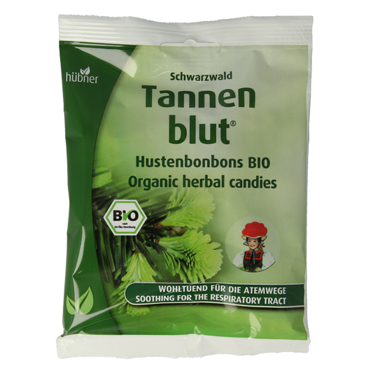 Hubner Tannenblut hoestbonbons bio 75 Gram