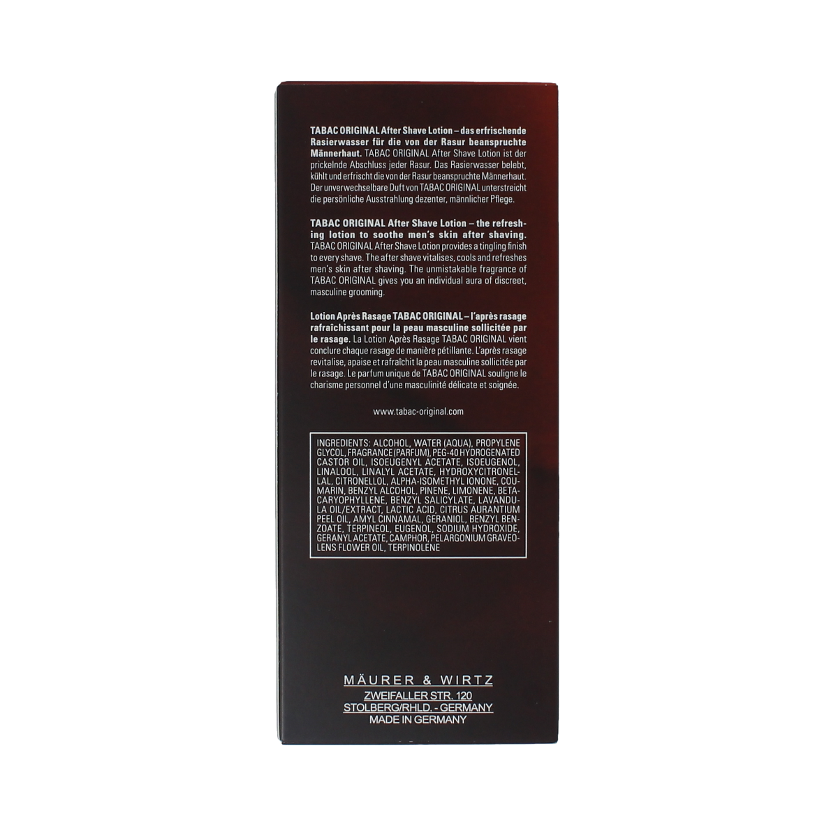 Tabac Original aftershave lotion 150.00 Milliliter
