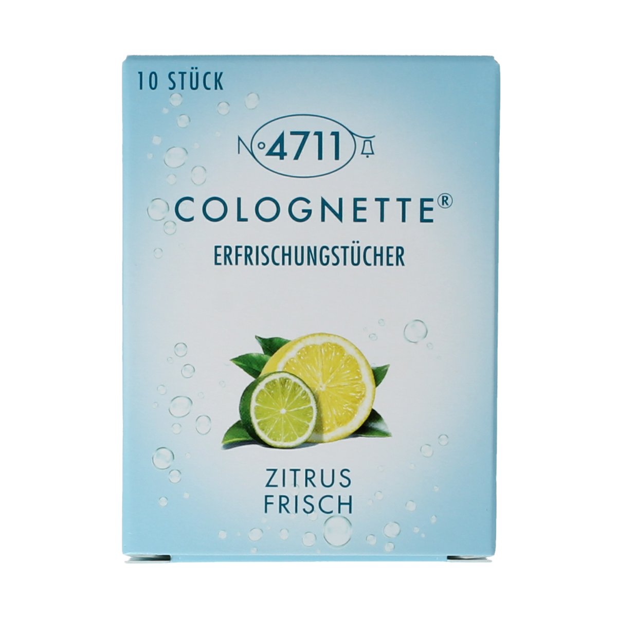 4711 Colognettes tissues lemon 10.00 Stuks