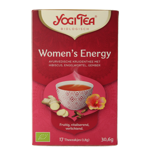 Yogi Tea Women's energy bio 17.00 Zakjes