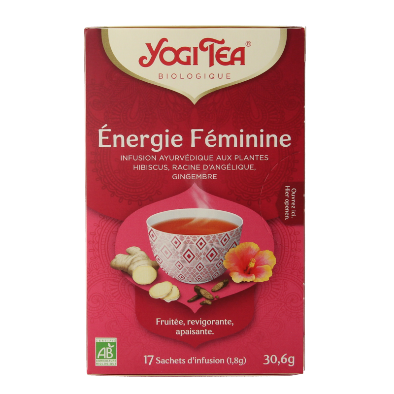 Yogi Tea Women's energy bio 17 Zakjes