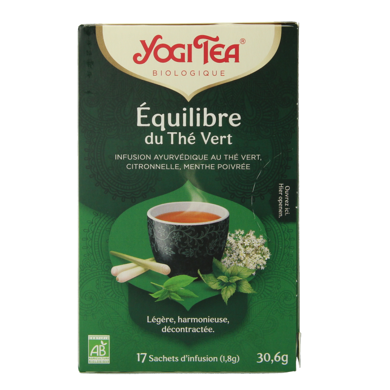 Yogi Tea Green balance bio 17 Zakjes