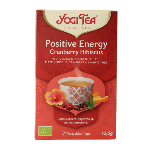 Yogi Tea Positive energy bio 17.00 Zakjes