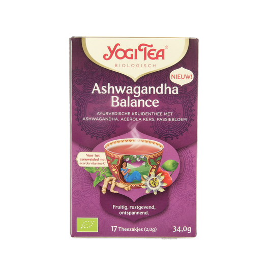 Yogi Tea Ashwagandha balance bio 17.00 Zakjes