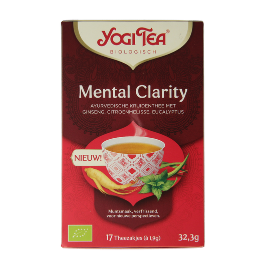 Yogi Tea Mental clarity bio 17.00 Zakjes