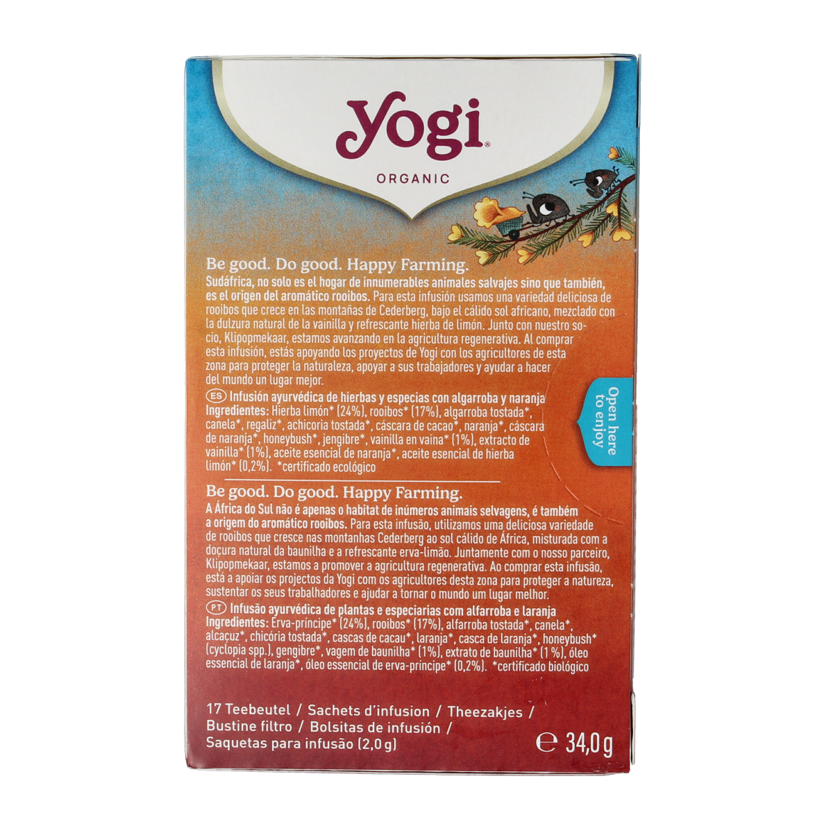 Yogi Happy farming bio 17.00 Zakjes