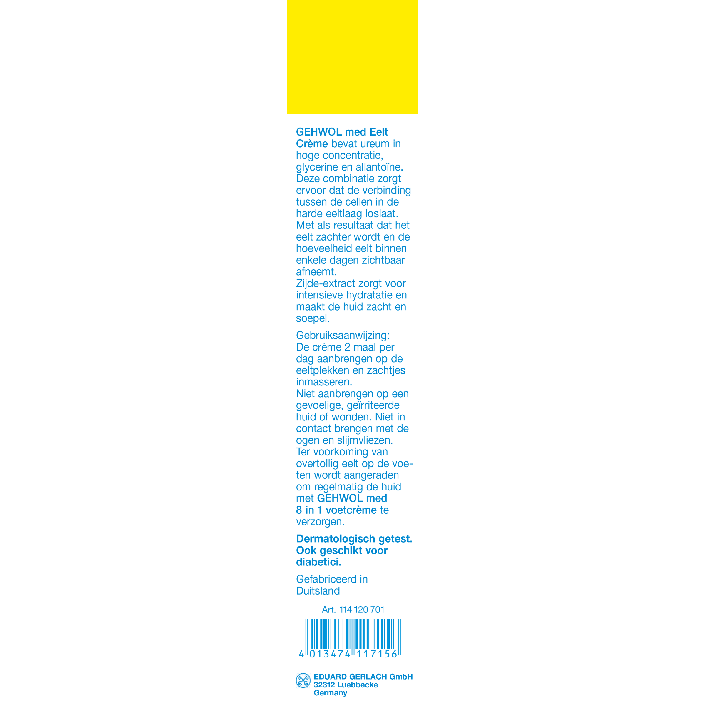 Gehwol Eeltcreme 125 Milliliter